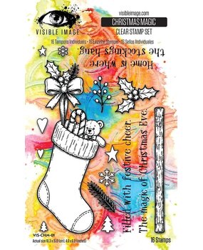 Visible Image Christmas Magic A6 Stamp Set (VIS-CHM-01) Visible Image Christmas Magic A6 Stamp Set (VIS-CHM-01)