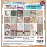 Text{ures} Winter in Bloom 8x8 Inch Paper Pad (TEXPP0005)