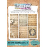 Text{ures} Winter in Bloom 5x7 Inch Paper Pack (TEXPP0006)