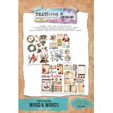 Text{ures} Winter in Bloom Laser Cut Wood & Words (TEXLC0003)