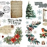 Text{ures} Winter in Bloom 6x8 Inch Rub-On Transfer Set (TEXRO0003) Text{ures} Winter in Bloom 6x8 Inch Rub-On Transfer Set (TEXRO0003)