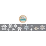Text{ures} Winter in Bloom Kiss-Cut PET Tape Snowflakes (TEXCT0002)