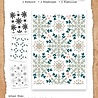 Text{ures} Winter in Bloom 4x6 Inch Layering Stencil Set Snowflakes (TEXST0002) Text{ures} Winter in Bloom 4x6 Inch Layering Stencil Set Snowflakes (TEXST0002)