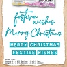 Text{ures} Winter in Bloom Die Set Festive Words (TEXCD0007) Text{ures} Winter in Bloom Die Set Festive Words (TEXCD0007)