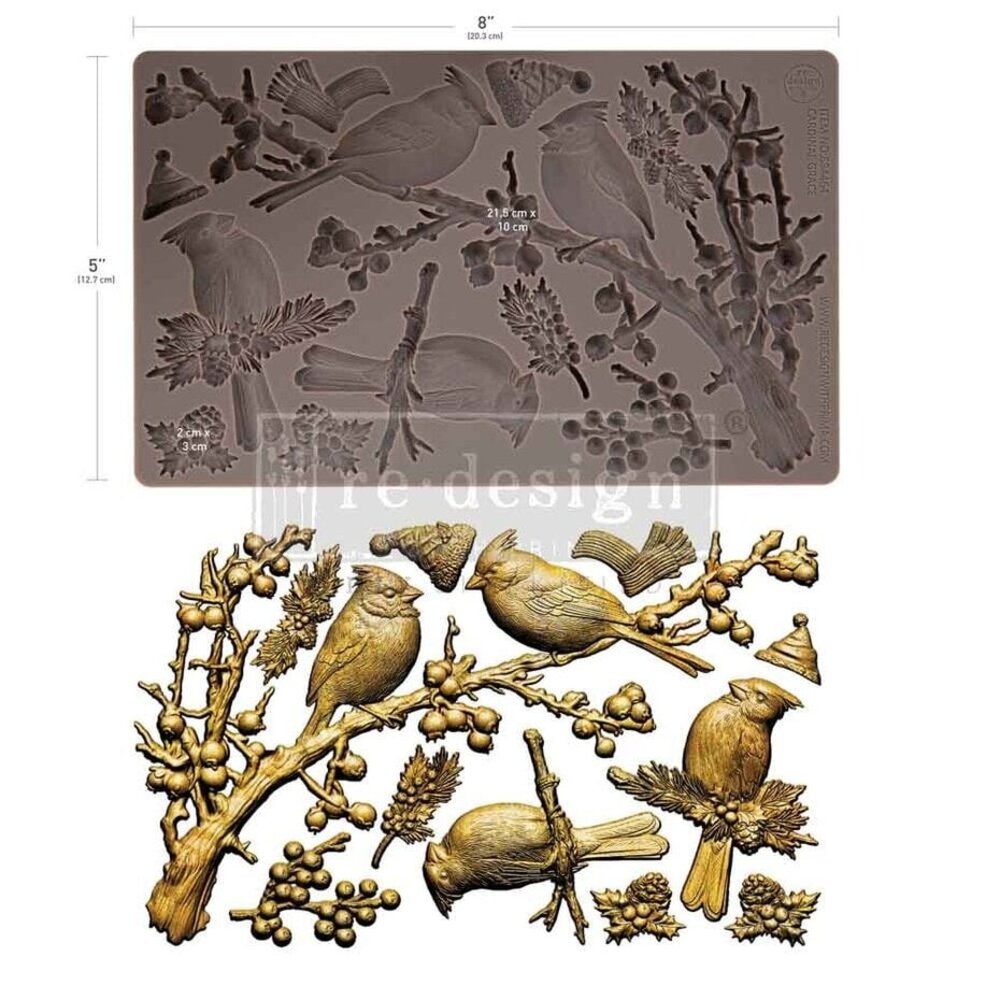 Re-Design Cardinal Grace 5x8 Inch Decor Moulds (684464)