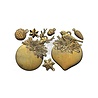 Re-Design Evergreen Antler Emblem 5x8 Inch Decor Moulds (684488)