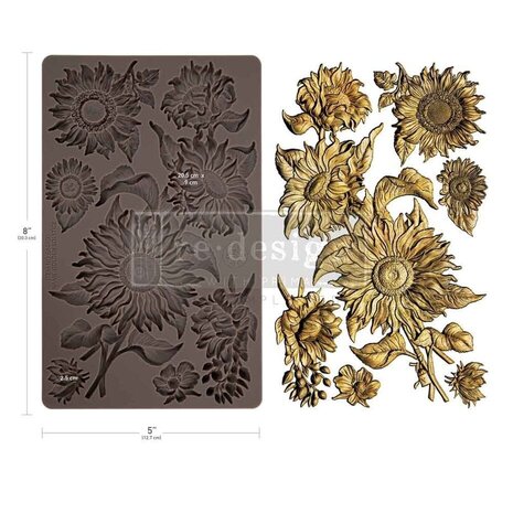 Re-Design Golden Solstice 5x8 Inch Decor Moulds (684600)