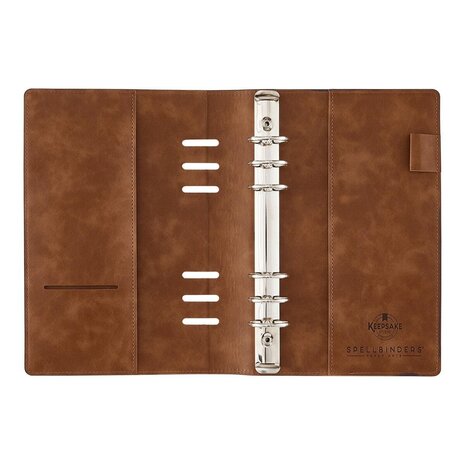 Spellbinders PRE-ORDER Turn the Page Dark Roast Binder (T-111) Spellbinders PRE-ORDER Turn the Page Dark Roast Binder (T-111)