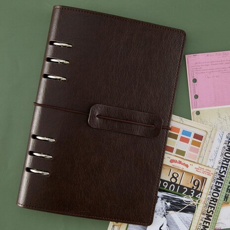 Spellbinders PRE-ORDER Turn the Page Dark Roast Binder (T-111) Spellbinders PRE-ORDER Turn the Page Dark Roast Binder (T-111)