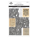 Spellbinders PRE-ORDER Turn the Page Rub-Ons Noted Details (SCSR-016)