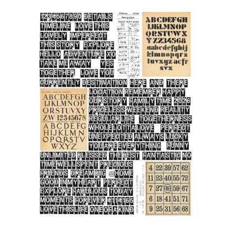 Spellbinders PRE-ORDER Turn the Page Rub-Ons Noted Details (SCSR-016) Spellbinders PRE-ORDER Turn the Page Rub-Ons Noted Details (SCSR-016)