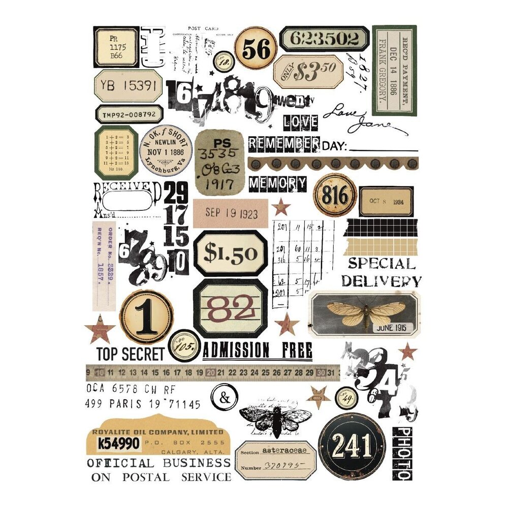 Spellbinders PRE-ORDER Turn the Page Rub-Ons Noted Details (SCSR-016) Spellbinders PRE-ORDER Turn the Page Rub-Ons Noted Details (SCSR-016)