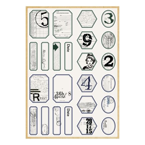 Spellbinders PRE-ORDER Turn the Page Book 10 Borders & Labels Stickers (SCSE-039) Spellbinders PRE-ORDER Turn the Page Book 10 Borders & Labels Stickers (SCSE-039)