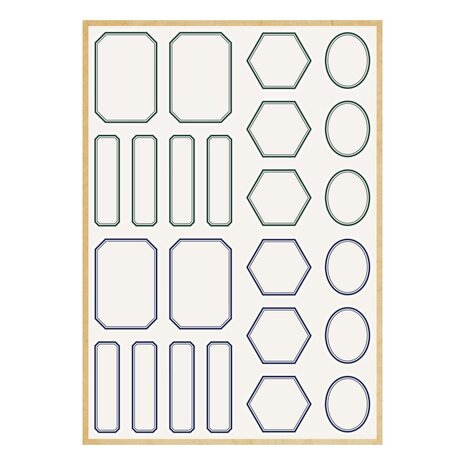 Spellbinders PRE-ORDER Turn the Page Book 10 Borders & Labels Stickers (SCSE-039) Spellbinders PRE-ORDER Turn the Page Book 10 Borders & Labels Stickers (SCSE-039)