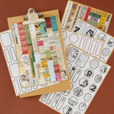 Spellbinders PRE-ORDER Turn the Page Book 10 Borders & Labels Stickers (SCSE-039) Spellbinders PRE-ORDER Turn the Page Book 10 Borders & Labels Stickers (SCSE-039)