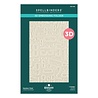 Spellbinders Turn the Page Number Field 3D Embossing Folder (E3D-186)