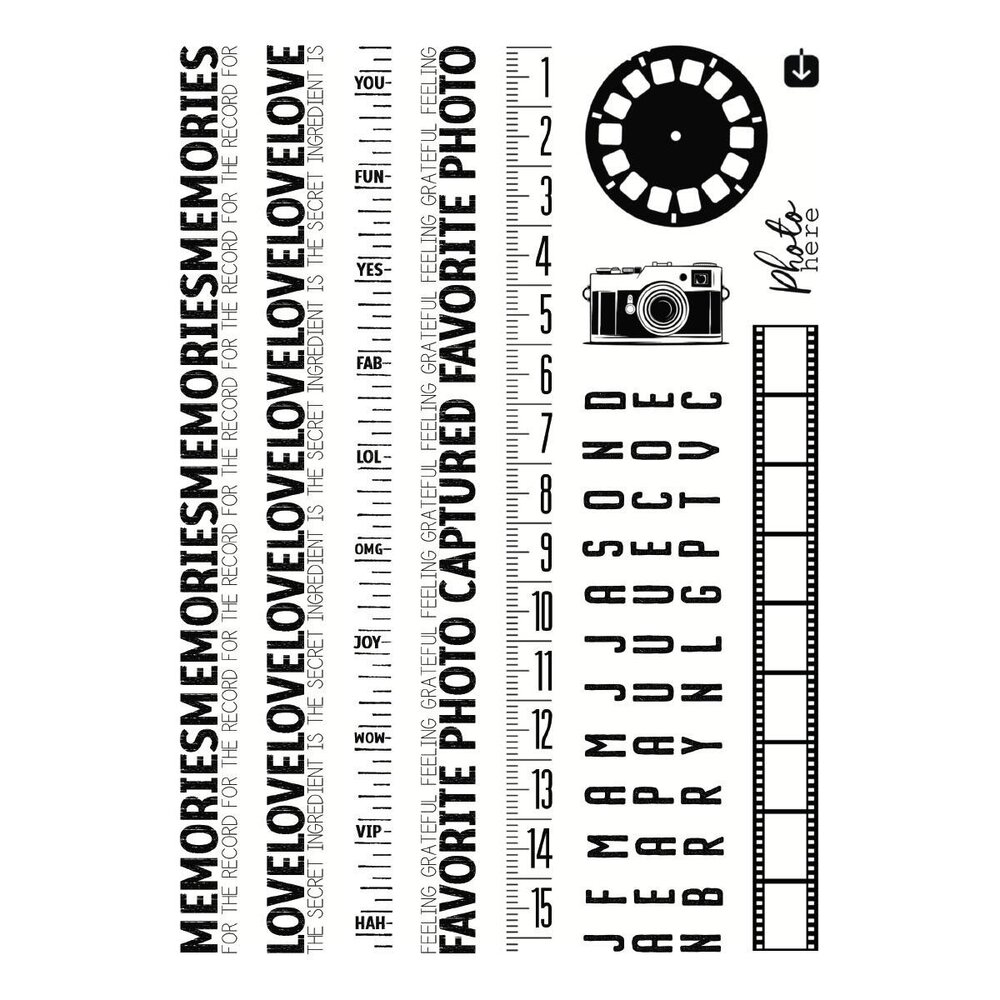 Spellbinders PRE-ORDER Turn the Page Keepsake Strips Clear Stamp Set (STP-280) Spellbinders PRE-ORDER Turn the Page Keepsake Strips Clear Stamp Set (STP-280)