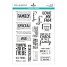 Spellbinders PRE-ORDER Turn the Page Family & Friends Clear Stamp Set (STP-281) Spellbinders PRE-ORDER Turn the Page Family & Friends Clear Stamp Set (STP-281)