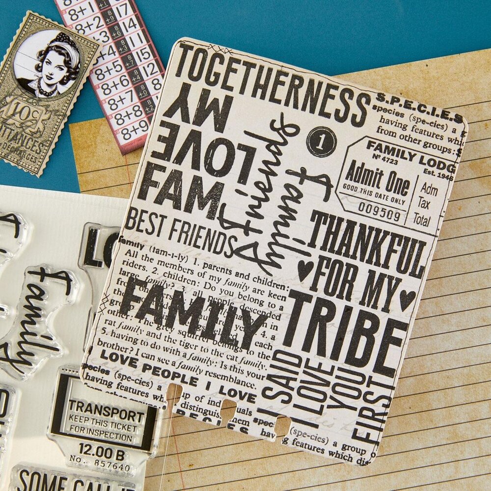 Spellbinders PRE-ORDER Turn the Page Family & Friends Clear Stamp Set (STP-281) Spellbinders PRE-ORDER Turn the Page Family & Friends Clear Stamp Set (STP-281)