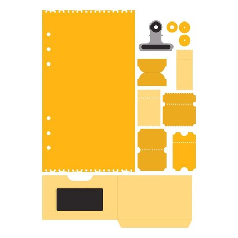 Spellbinders PRE-ORDER Turn the Page Page with Flap Pocket Dies (S7-295) Spellbinders PRE-ORDER Turn the Page Page with Flap Pocket Dies (S7-295)
