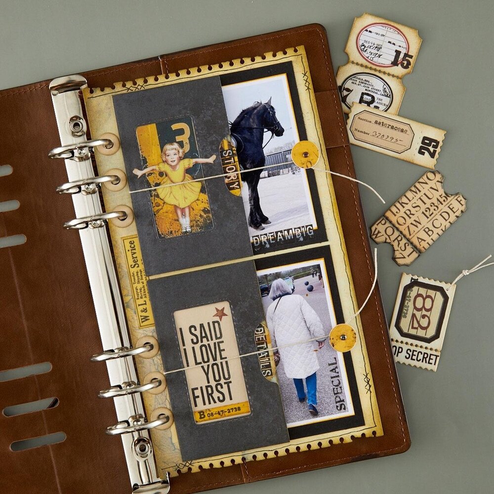 Spellbinders PRE-ORDER Turn the Page Page with Flap Pocket Dies (S7-295) Spellbinders PRE-ORDER Turn the Page Page with Flap Pocket Dies (S7-295)