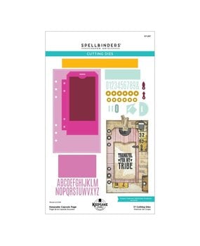 Spellbinders PRE-ORDER Turn the Page Keepsake Capsule Page Dies (S7-297) Spellbinders PRE-ORDER Turn the Page Keepsake Capsule Page Dies (S7-297)
