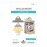 Spellbinders PRE-ORDER Turn the Page Keepsake Clip Dies (S2-473)
