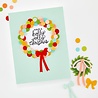 Hero Arts Home for the Holidays Stamps & Dies Very Merry Wishes (DC362)