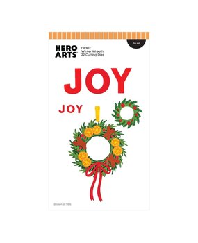 Hero Arts Home for the Holidays Die Set Winter Wreath (DF302) Hero Arts Home for the Holidays Die Set Winter Wreath (DF302)