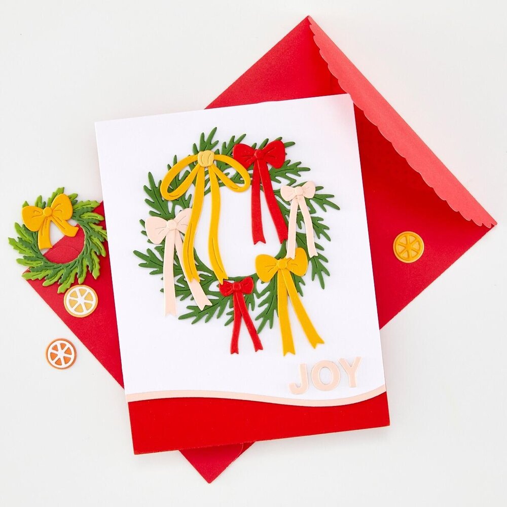 Hero Arts Home for the Holidays Die Set Winter Wreath Accessories (DF303) Hero Arts Home for the Holidays Die Set Winter Wreath Accessories (DF303)