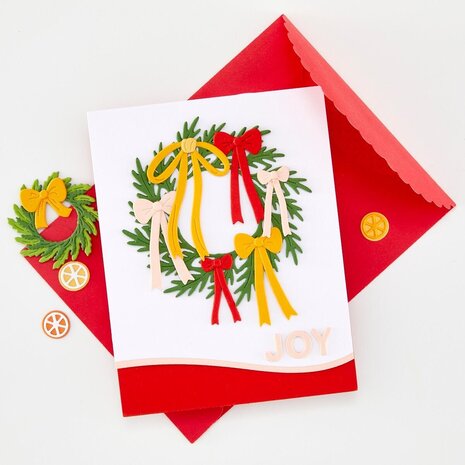 Hero Arts Home for the Holidays Die Set Winter Wreath Accessories (DF303) Hero Arts Home for the Holidays Die Set Winter Wreath Accessories (DF303)