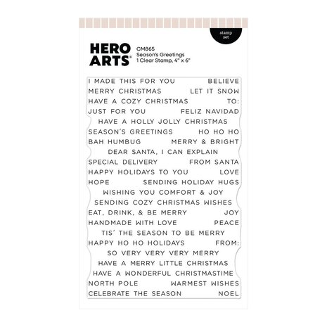 Hero Arts Home for the Holidays I Want It All Bundle (WB1208)