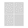 Hero Arts Summerween Layering Stencil Set Flower Power (SA328) Hero Arts Summerween Layering Stencil Set Flower Power (SA328)