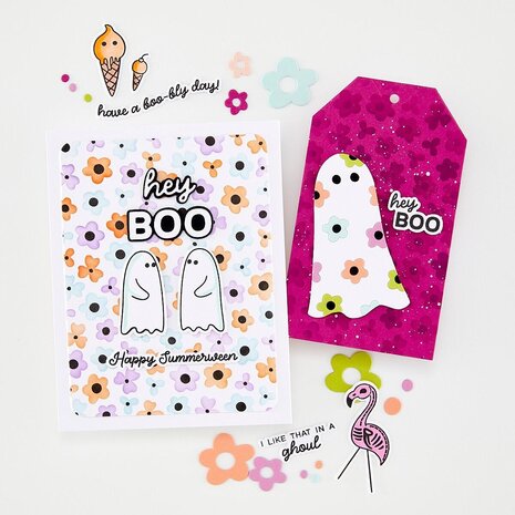 Hero Arts Summerween Layering Stencil Set Flower Power (SA328) Hero Arts Summerween Layering Stencil Set Flower Power (SA328)