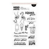 Hero Arts Summerween Stamp Set Ghoul Summer (CM863)