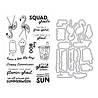 Hero Arts Summerween Stamps & Dies Ghoul Summer (DC361) Hero Arts Summerween Stamps & Dies Ghoul Summer (DC361)