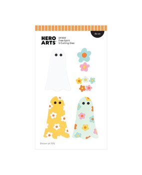Hero Arts Summerween Die Set Free Spirit (DF300)