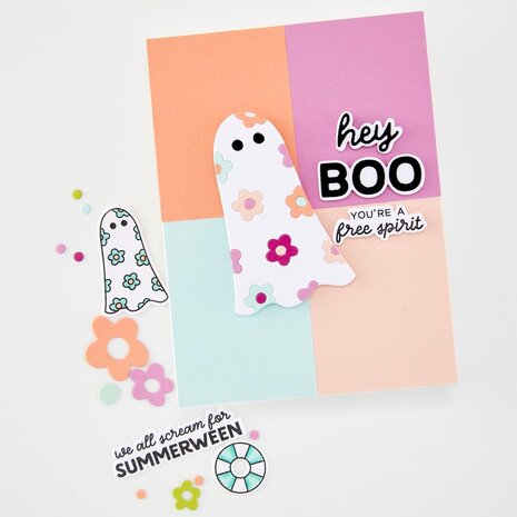 Hero Arts Summerween Die Set Free Spirit (DF300)