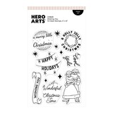 Hero Arts Vintage Vinyl Stamp Set Wishing You (CM829)