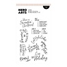 Hero Arts Vintage Vinyl Stamp Set Swingin' Christmas (CM830) Hero Arts Vintage Vinyl Stamp Set Swingin' Christmas (CM830)
