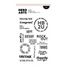 Hero Arts Vintage Vinyl Stamp Set Vintage Vinyl (CM861)