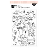 Hero Arts Vintage Vinyl Stamps & Dies Wishing You (DC336)