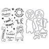 Hero Arts Vintage Vinyl Stamps & Dies Wishing You (DC336) Hero Arts Vintage Vinyl Stamps & Dies Wishing You (DC336)