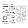 Hero Arts Vintage Vinyl Stamps & Dies Vintage Vinyl (DC359) Hero Arts Vintage Vinyl Stamps & Dies Vintage Vinyl (DC359)