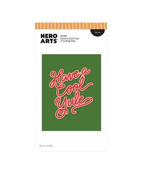 Hero Arts Vintage Vinyl Die Set Have a Cool Yule (DF267)