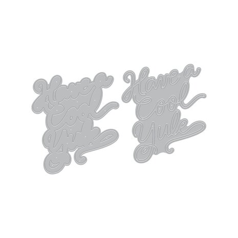 Hero Arts Vintage Vinyl Die Set Have a Cool Yule (DF267) Hero Arts Vintage Vinyl Die Set Have a Cool Yule (DF267)