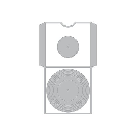 Hero Arts PRE-ORDER Vintage Vinyl Die Set Record Collection (DF269) Hero Arts PRE-ORDER Vintage Vinyl Die Set Record Collection (DF269)
