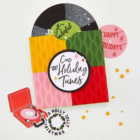 Hero Arts PRE-ORDER Vintage Vinyl Die Set Record Collection (DF269) Hero Arts PRE-ORDER Vintage Vinyl Die Set Record Collection (DF269)