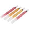 DécoTime 4 Glitter Brush Markers Honey Orange (3204301)