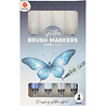 DécoTime 4 Glitter Brush Markers Midnight Blue (3204301)